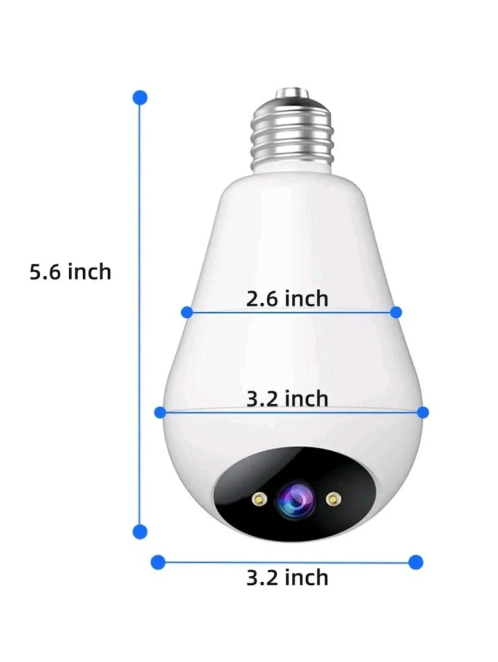 NEW Jooan Smart Security Camera! WiFi Wireless 2-Way Audio Motion Det. Night Vsn